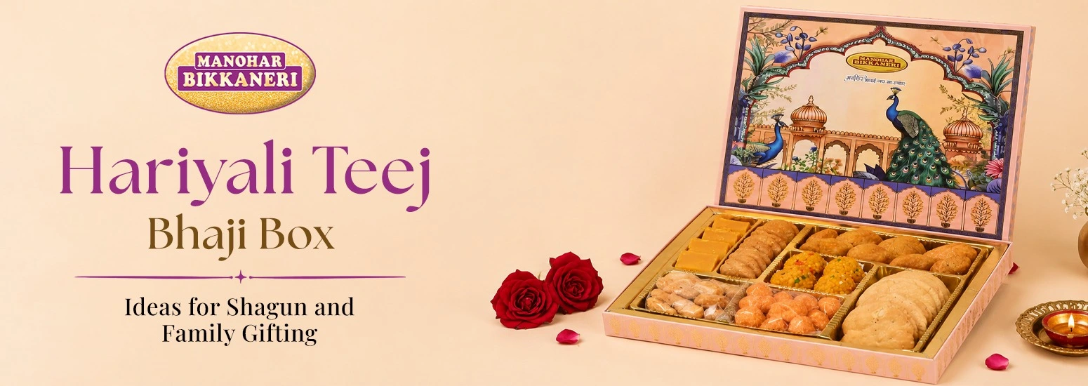 Hariyali Teej Bhaji Box Ideas for Shagun and Family Gifting