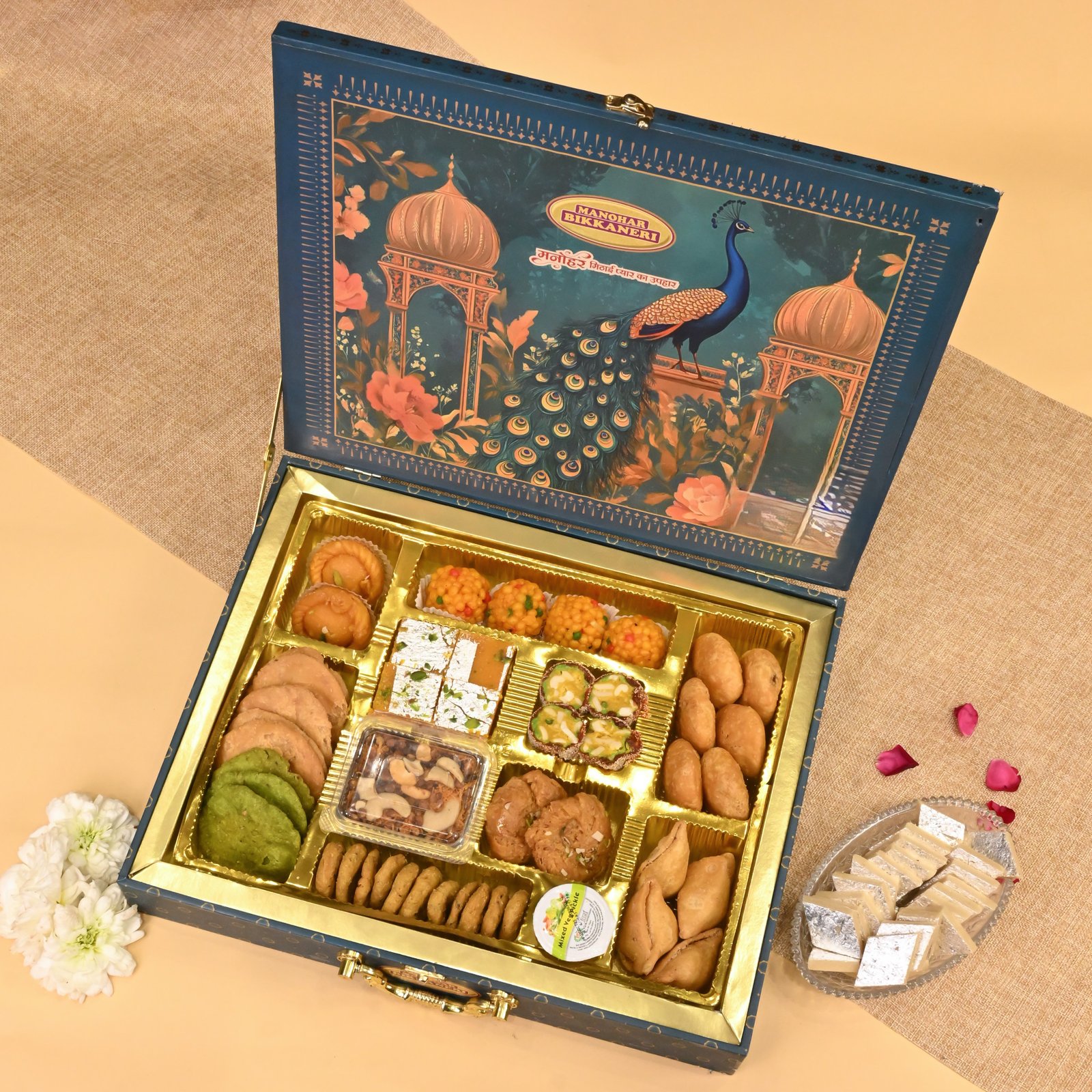 Peacock Wedding Favor Box